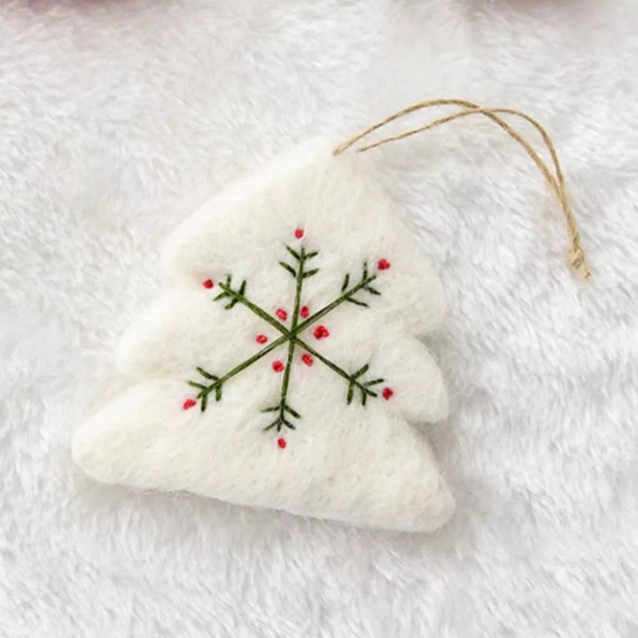 Skanto | Julefølt snøfnuggornament