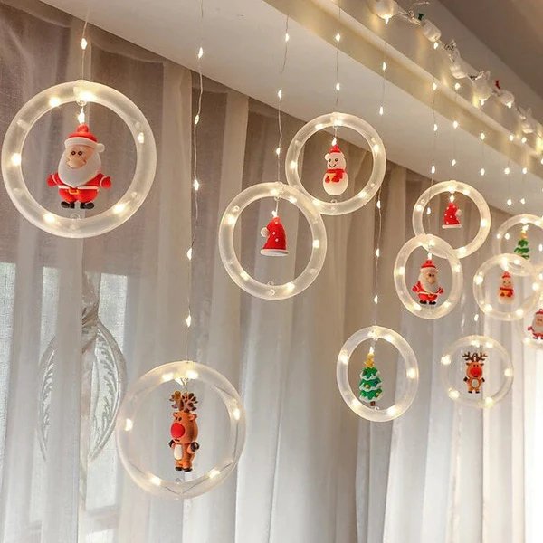 Skanto | Julelys LED høytidslys - LED lys fe gardin lys