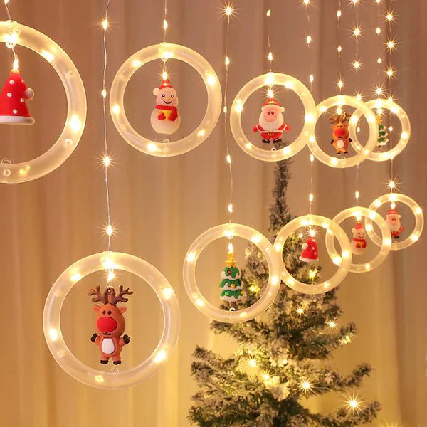 Skanto | Julelys LED høytidslys - LED lys fe gardin lys
