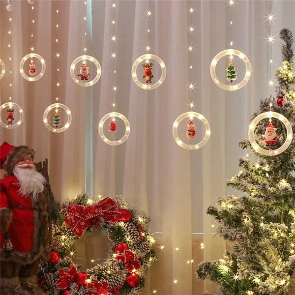 Skanto | Julelys LED høytidslys - LED lys fe gardin lys