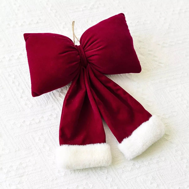 Skanto | Jule fløyelsbue hengende ornament