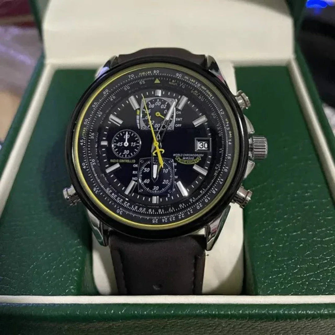 Skanto | ChronoCraft Kronograf | Tidløs Eleganse