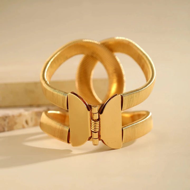 Skanto | Chunky Spiral Cuff Bracelet