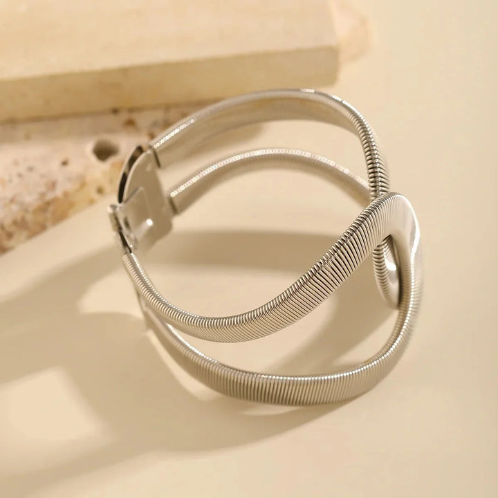 Skanto | Chunky Spiral Cuff Bracelet