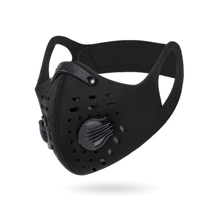 Atmungsaktive Neopren-Gesichtsmaske gegen Umweltverschmutzung
