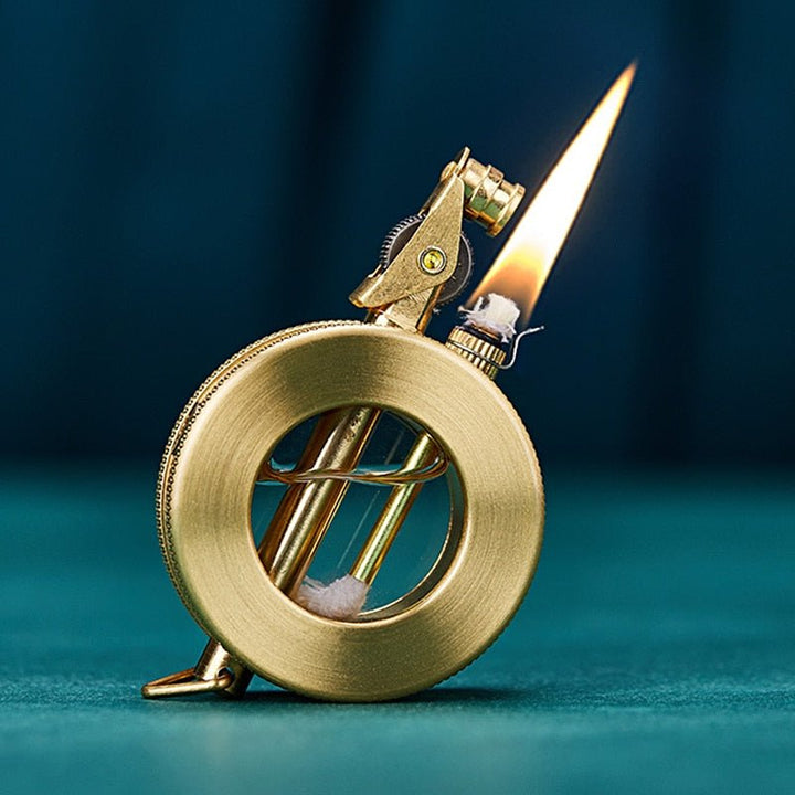 Skanto | CLASSIC TIME – Retro Metall Kerosin Lighter med Vintage Design