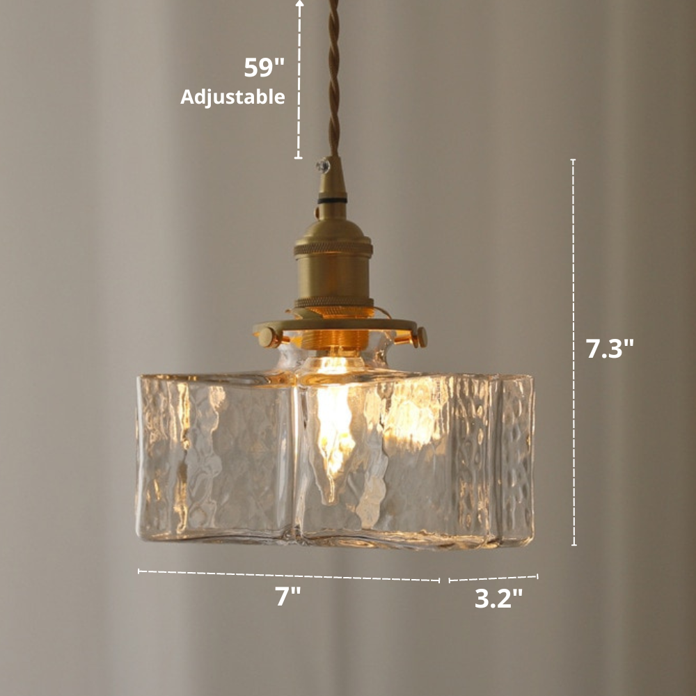 Whitley - Vintage Glass Hanging Lamps | Skanto