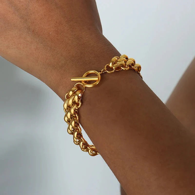 Skanto | Classy Risperler Halskjede og Armbånd