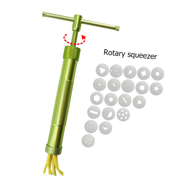 Clay Extruders Skulpturmaskin Gun Fondant Kake Dekorering Verktøy | Skanto