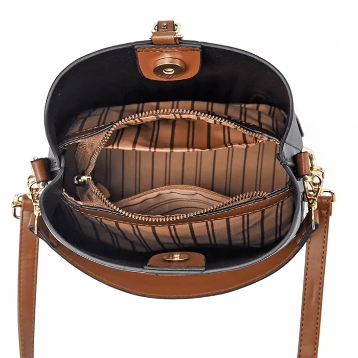 Skanto | AllureLuxe | Elegant Lær Skulderveske Stilig Design