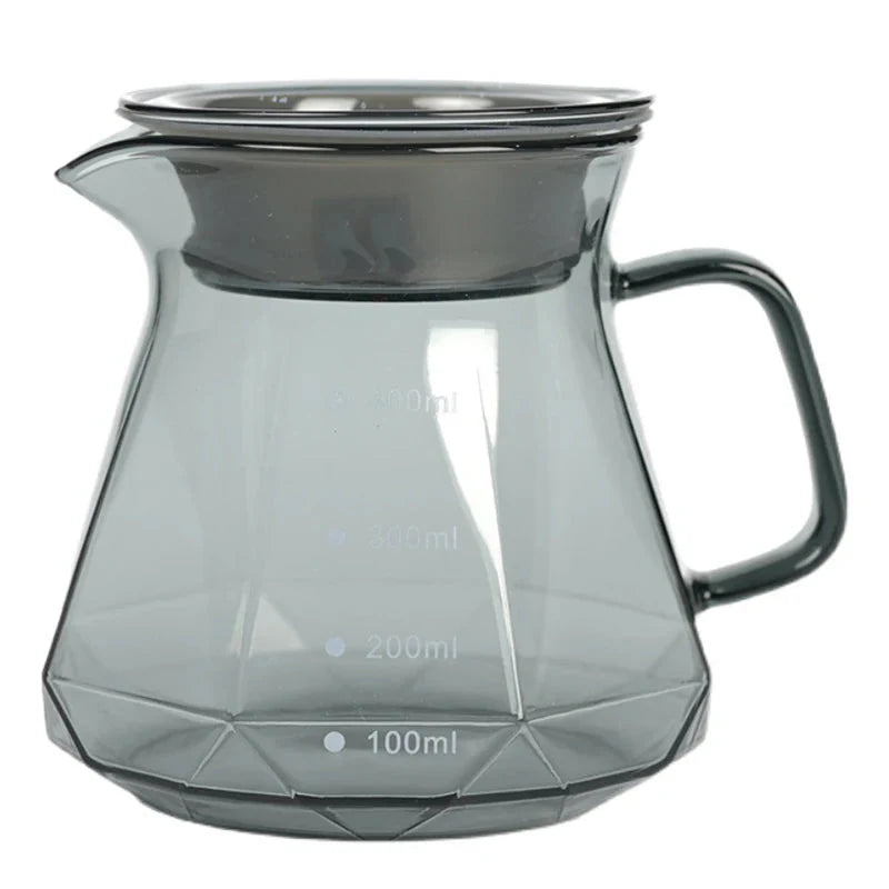 Clear Glass Range Kaffe Server For Pour Over Kaffe og Te Kanne | Skanto