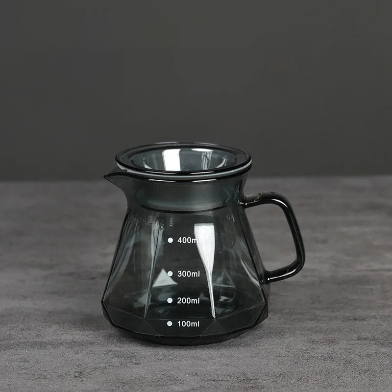 Klar Glass Range Kaffe Server For Pour Over Kaffe og Te Kanne | Skanto