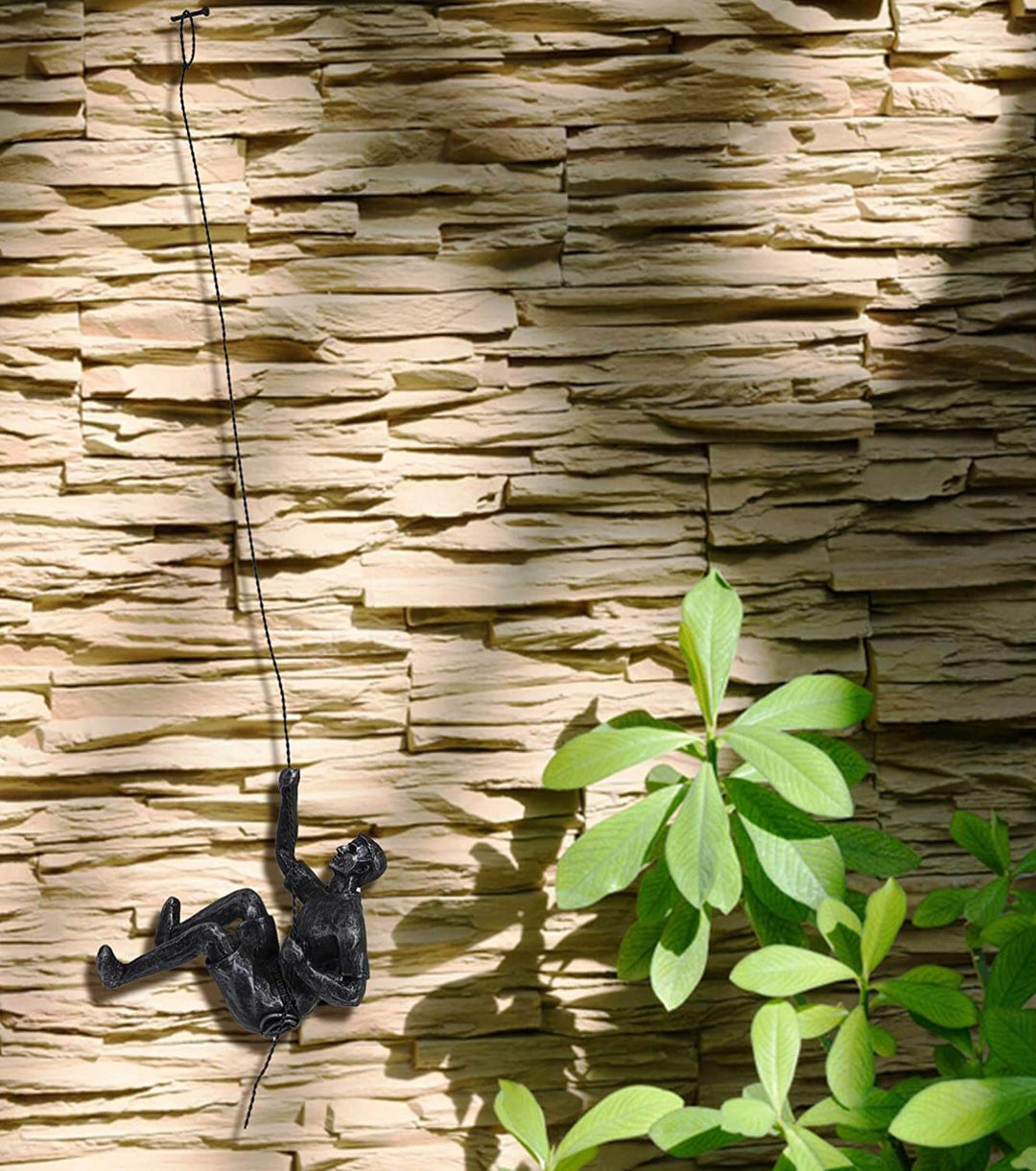 Skanto | CraftedClimb Klatrefigurer Veggdekorasjon – Inspirerende Veggkunst av Harpiks og Jern