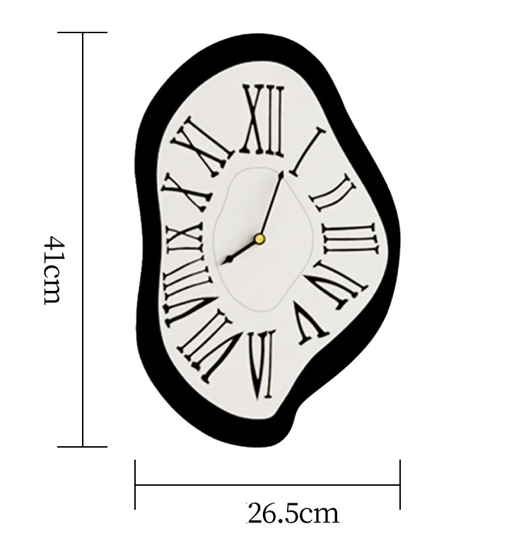 Skanto | Surreal Melting Nordic Wall Clock