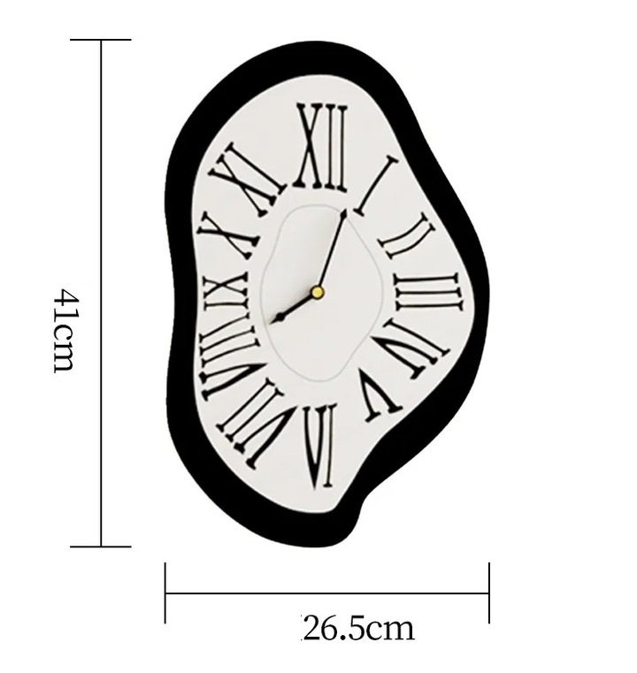 Skanto | Surreal Melting Nordic Wall Clock