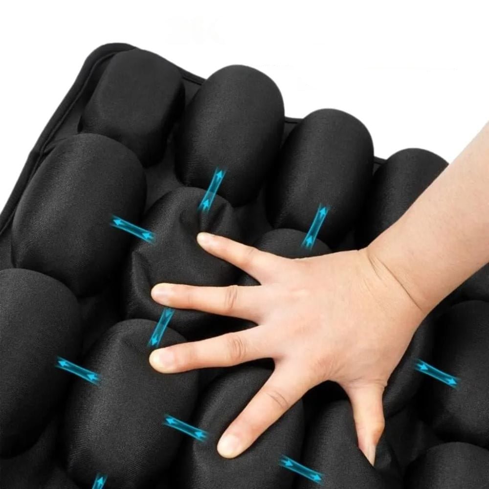 Skanto | Cloudseat Pro – Oppblåsbar Setekrans for Reise og Kontor Komfort