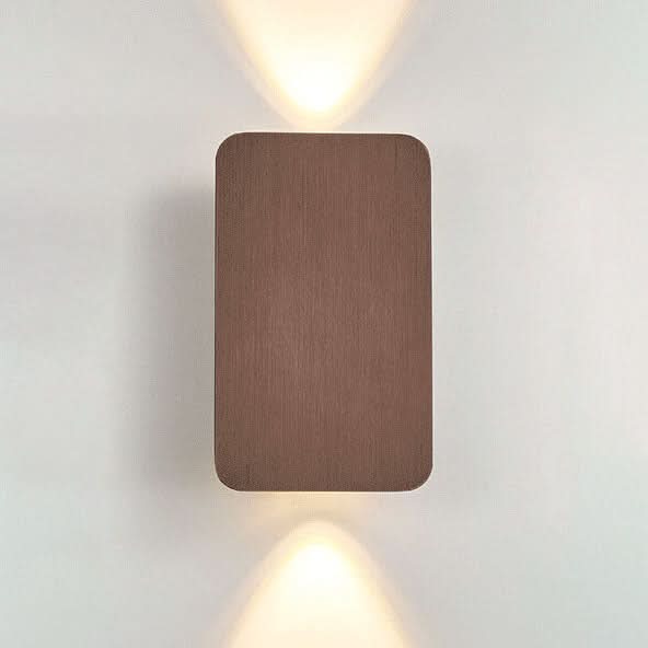 Skanto | Nordisk Minimalistisk Aluminium Rektangulær LED Vegglampe