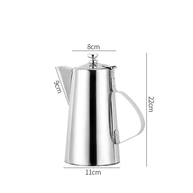 Cold Kettle Teapot Lang munnsuppekettle Rustfritt stål tekanne | Skanto