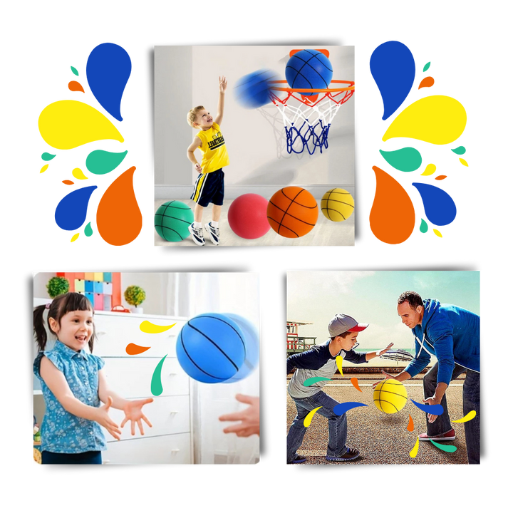 Skanto | Fargerik stille basketball for barn