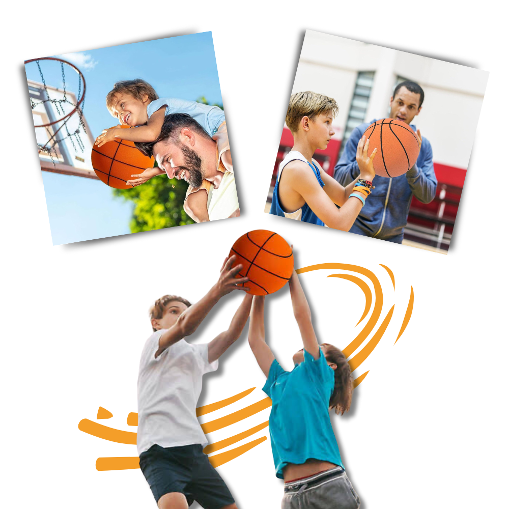 Skanto | Fargerik stille basketball for barn