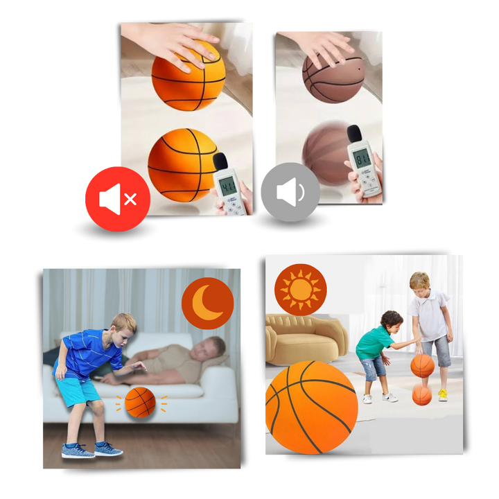 Skanto | Fargerik stille basketball for barn