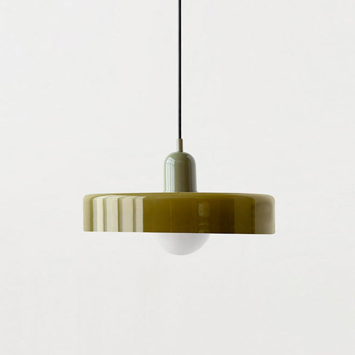 Skanto | Farget Glass Pendellampe – BauLume