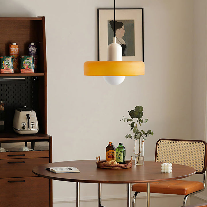 Skanto | Farget Glass Pendellampe – BauLume