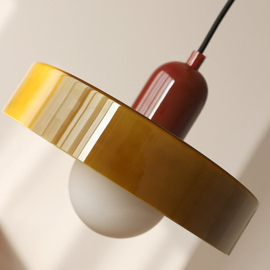 Skanto | Farget Glass Pendellampe – BauLume