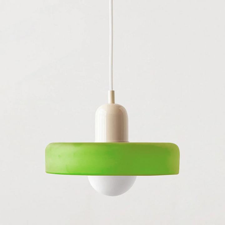Skanto | Farget Glass Pendellampe – BauLume