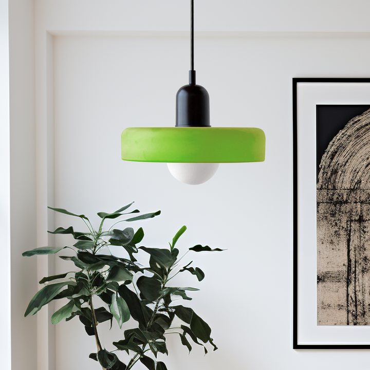 Skanto | Farget Glass Pendellampe – BauLume