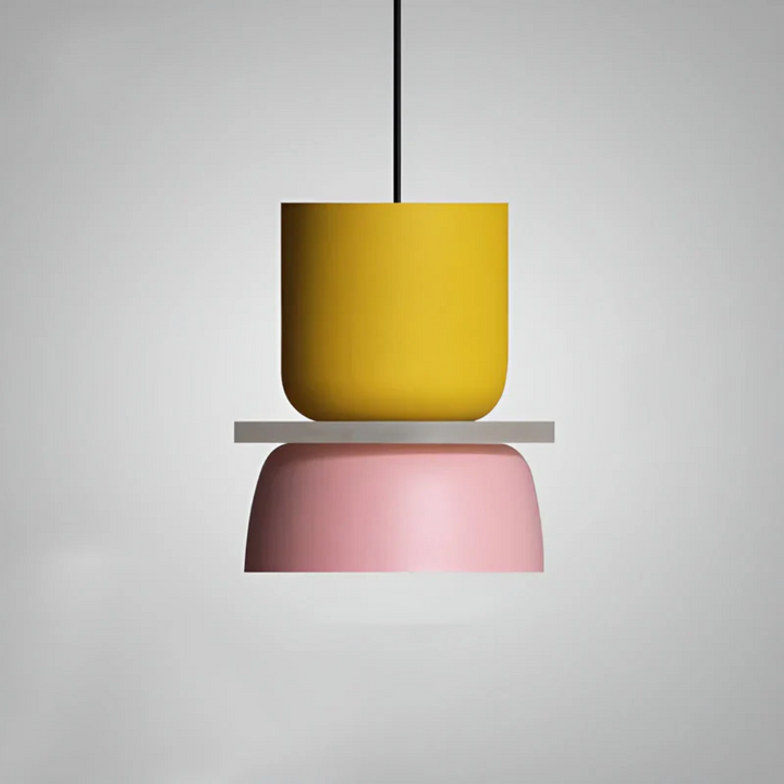 Skanto | Fargerik og Trendy Macaron LED Pendellampe - VividGlow