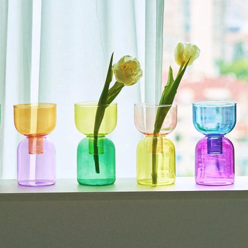 Skanto | Glass Bodletop To-delt Vase