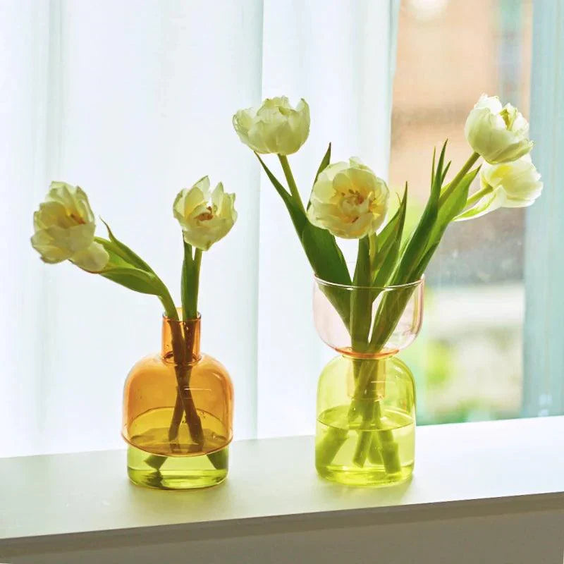Skanto | Glass Bodletop To-delt Vase