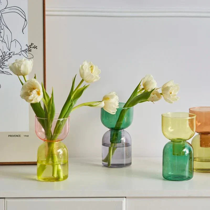 Skanto | Glass Bodletop To-delt Vase