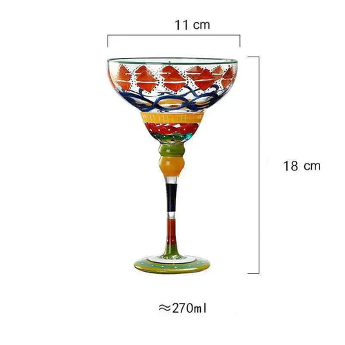 Skanto | Fargerik Margarita Cocktail Glass