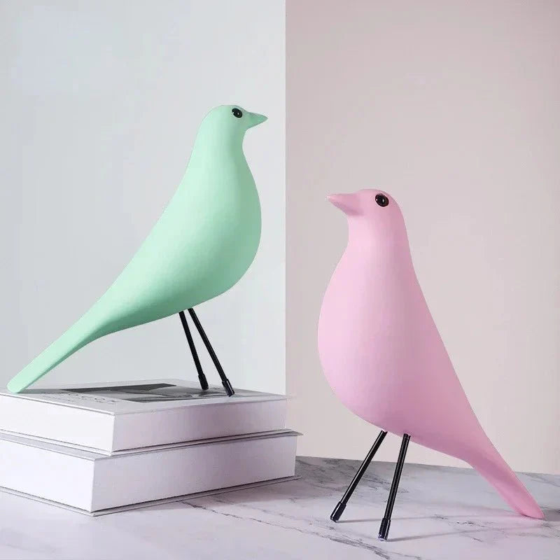 Skanto | Fargerik nyhetsfugl hus ornament