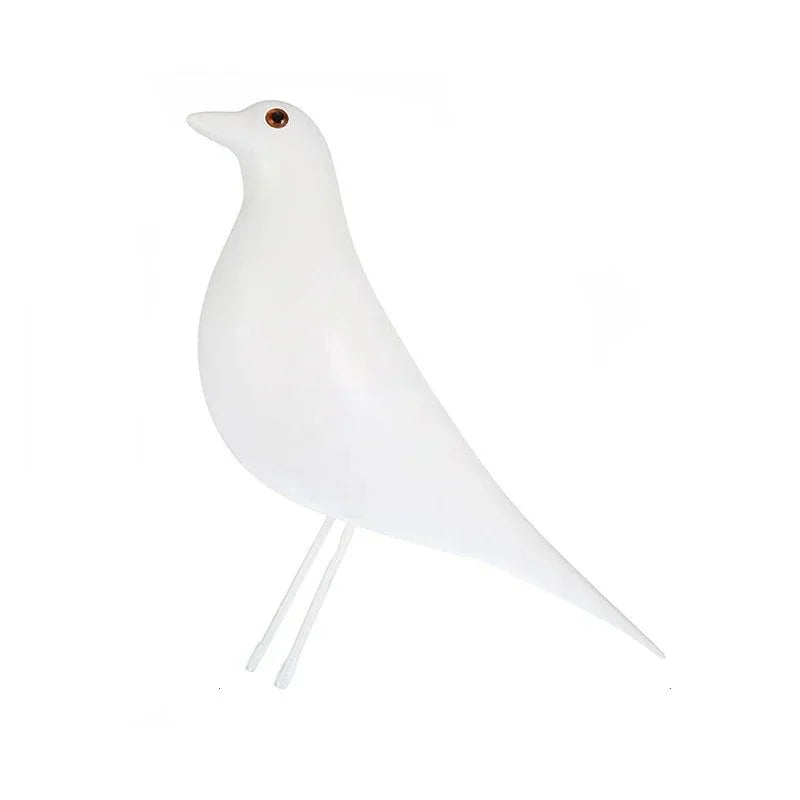 Fargerik novitet fuglehus ornament harpiks skulptur dekOR | Skanto