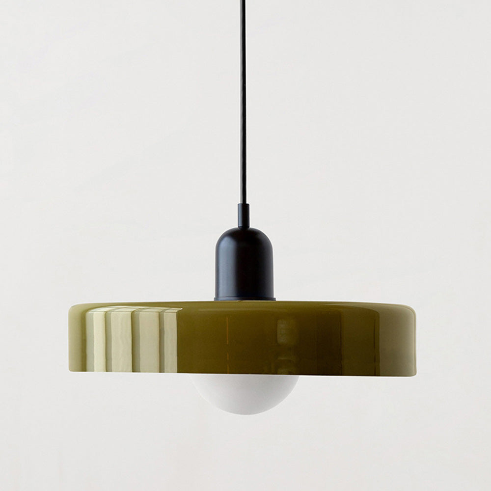 Skanto | Fargerik Pendellampe i Bauhaus Stil - StiloGlas