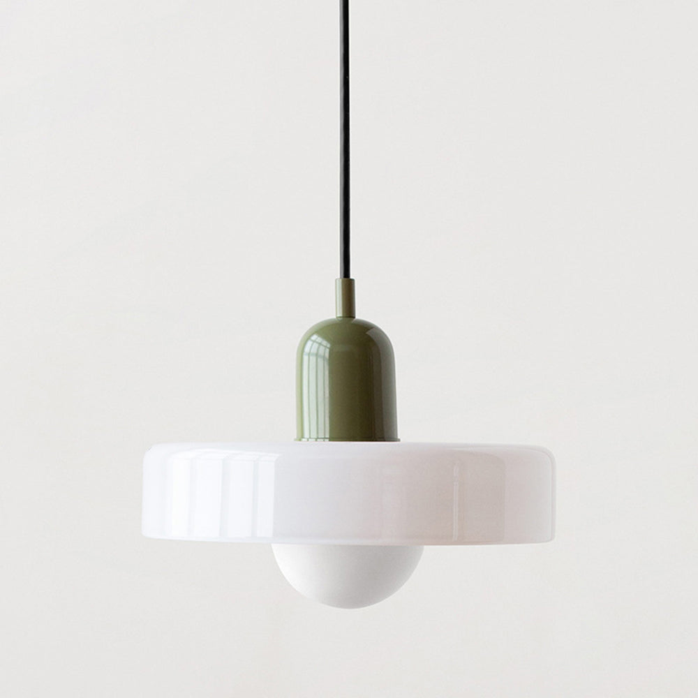 Skanto | Fargerik Pendellampe i Bauhaus Stil - StiloGlas