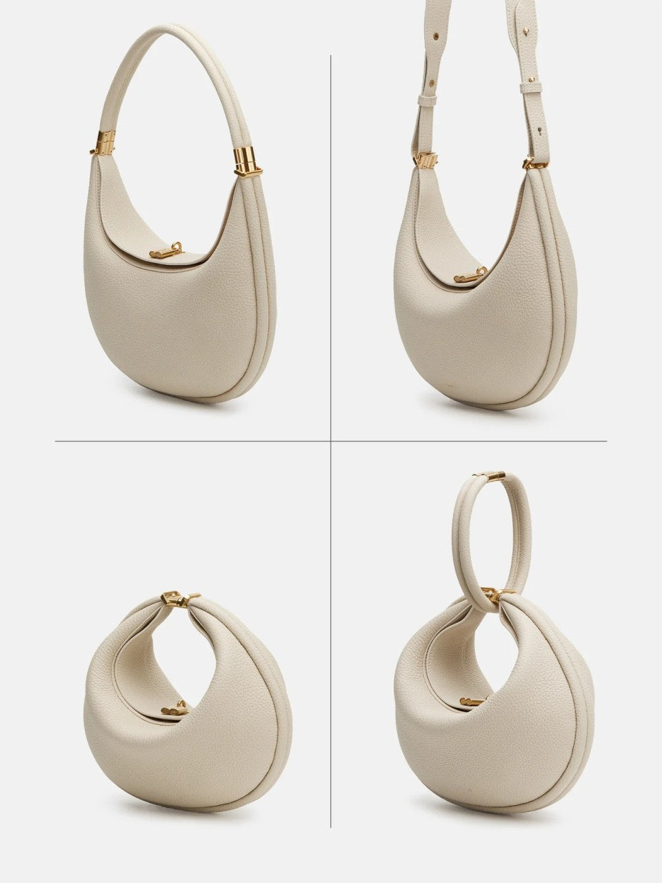 Skanto | Thonia – Chic Minimalist Halvmåne Skulderveske Elegant Moderne Crossbody Veske for Kvinner
