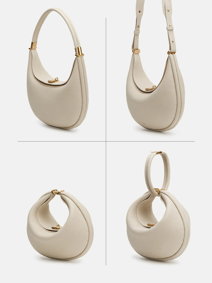 Skanto | Thonia – Chic Minimalist Halvmåne Skulderveske Elegant Moderne Crossbody Veske for Kvinner