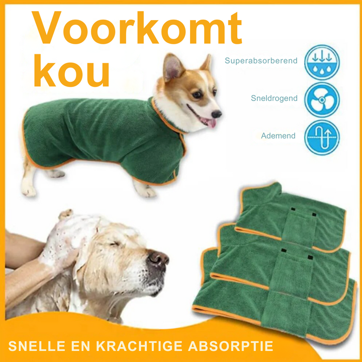 Komfortabel Hund Badekåpe - Finn Skanto