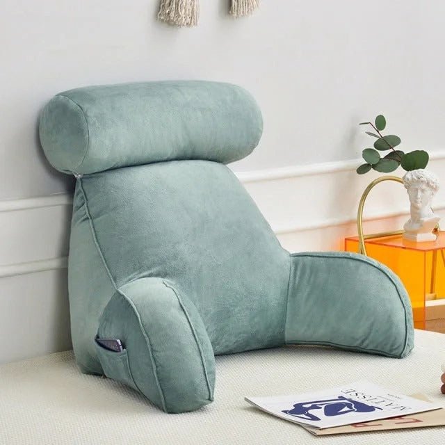 Skanto | ComfyBack – Ergonomisk ryggstøtte med nakkestøtte og armlener