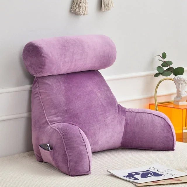 Skanto | ComfyBack – Ergonomisk ryggstøtte med nakkestøtte og armlener