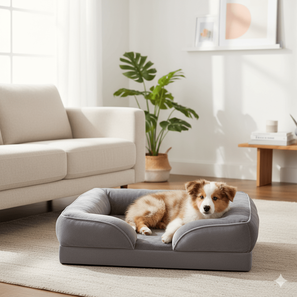 Skanto | COMFYPAW ORTHOBED – Ortopedisk Hundeseng med Fellesavlastende Skummadrass