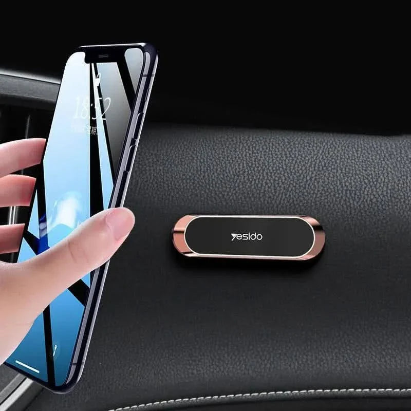 Skanto | Trådløs magnetisk telefonholder – Kompakt sterk gripsholder