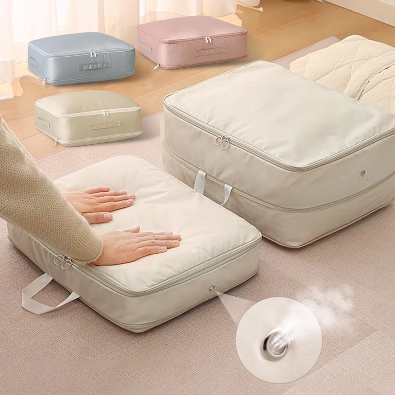 Norvo | Kompresjon Max Oppbevaringsposer – Plassbesparende for Hjem og Reiser – Vakuumfri Kompresjon – Vanntett Nylon – Holdbar og Lett