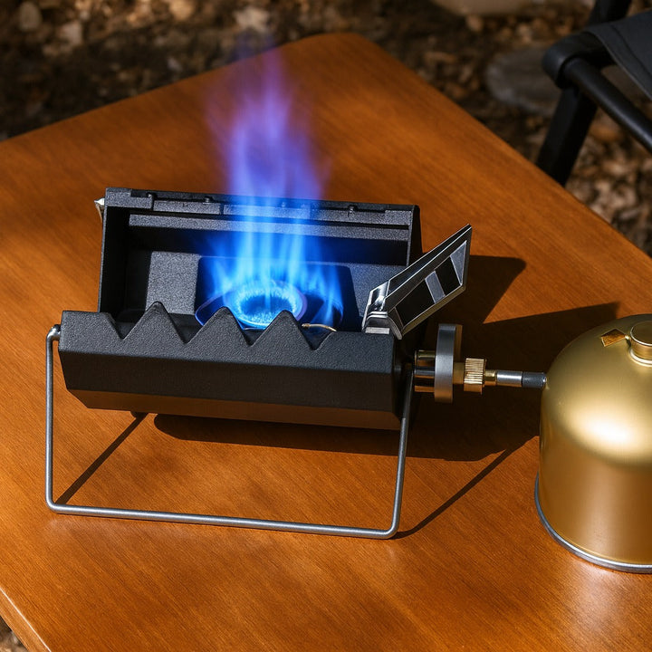 Quick-Fold Camping Gas Stove | Skanto