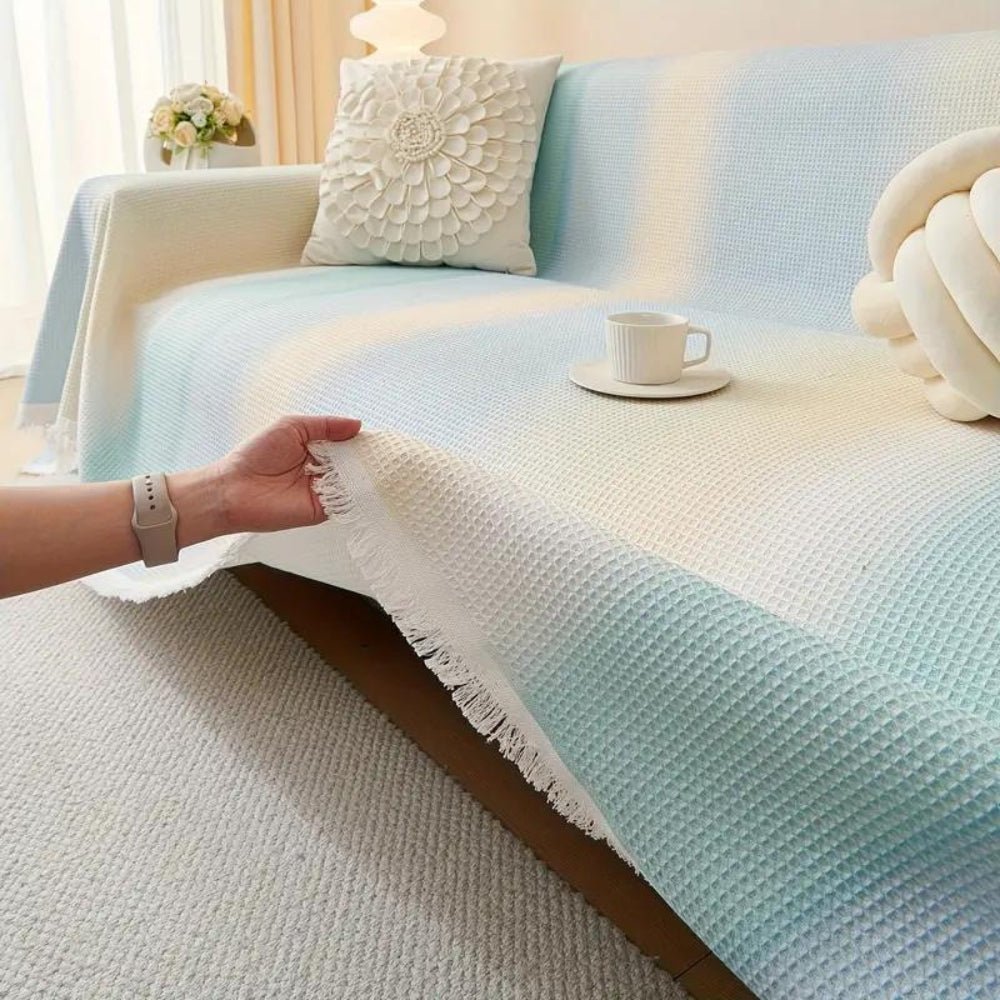 Skanto | CoolGuard – Rutsjesikker kjølesofa-dekke for sommer, enkel pleie