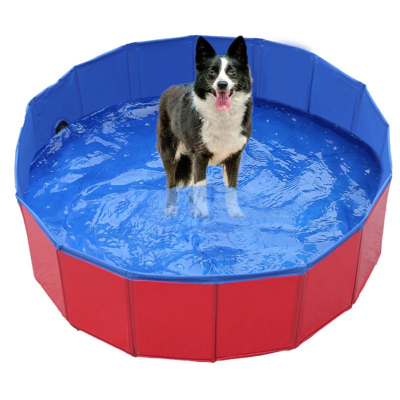 Skanto | QUICKDIP Sommer – 80 cm Bærbar Hundefordybning og Kjølematte